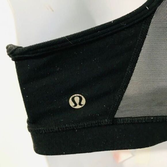 lululemon black sports bra size 6 …..721 - Picture 4 of 4